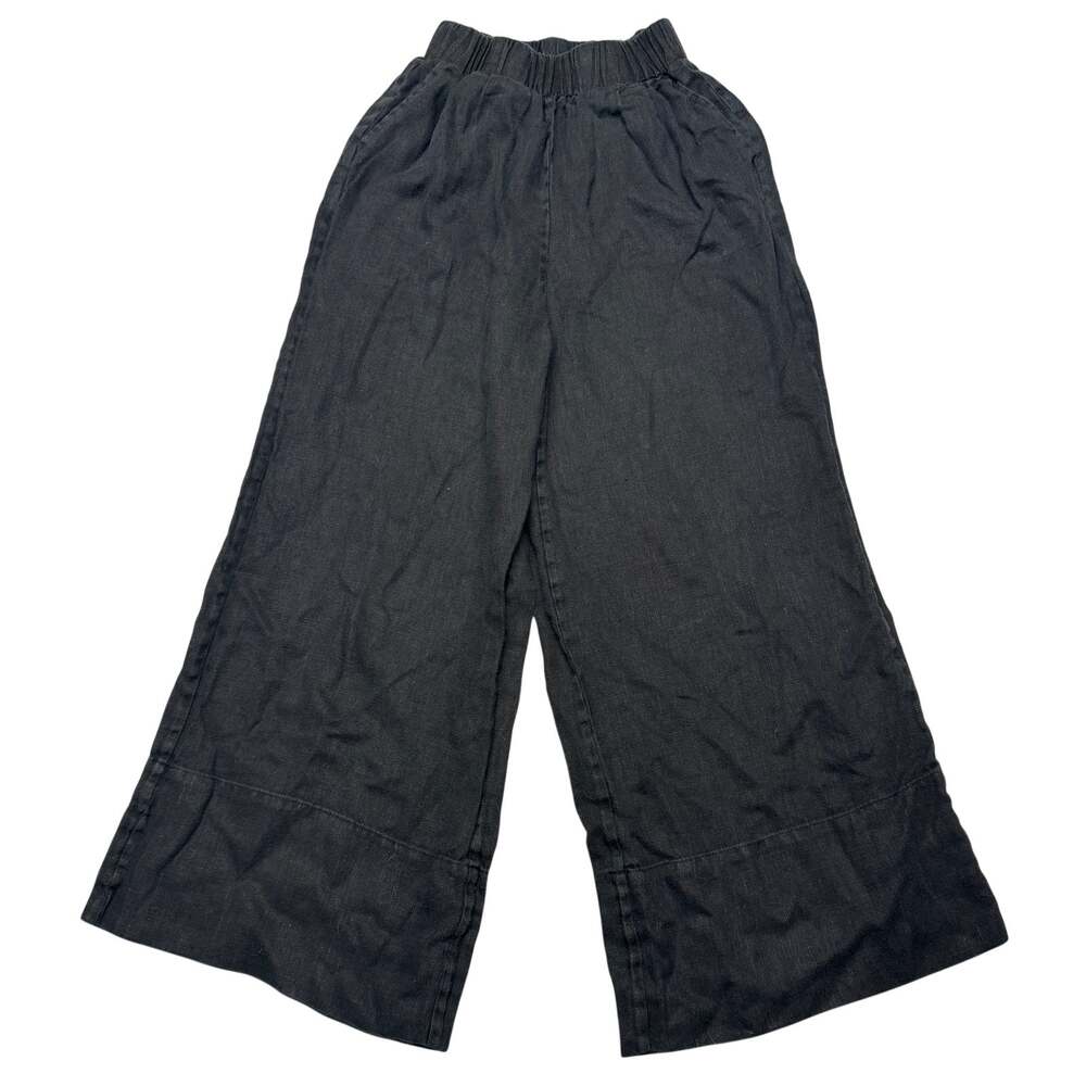 Mikoh Triana Pants Women's 1/Small High Waist Wide Leg Trousers Minimalist